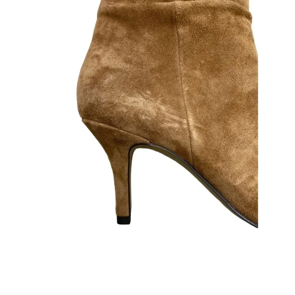 Bella Vita Slouchy Dress Booties Women's 7.5 Brown Suede Stiletto Cushioned NEW‎ - Picture 8 of 14
